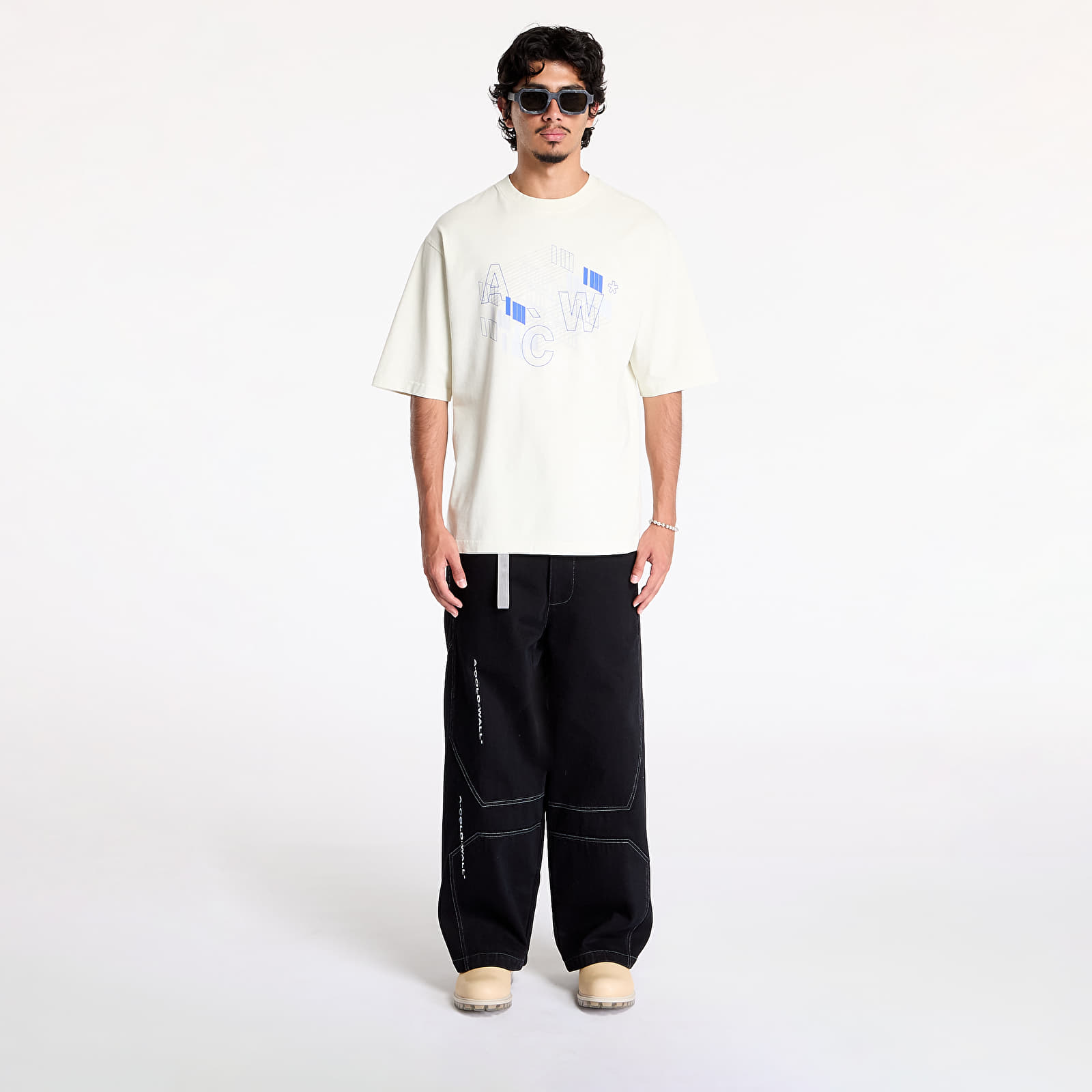 Trička A-COLD-WALL* Schematic T-Shirt Beige Bone