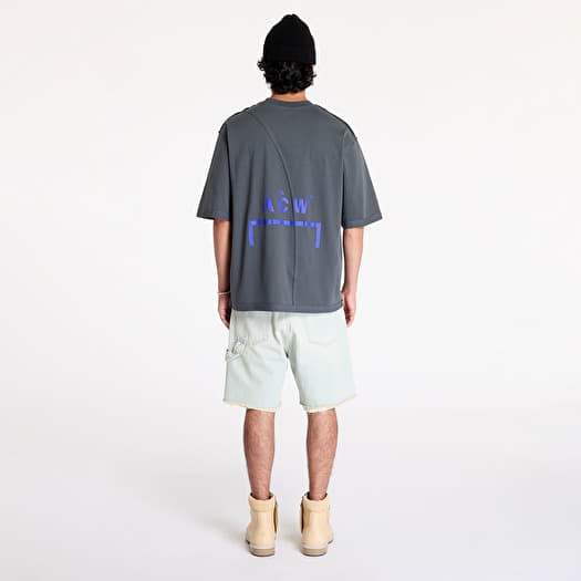 ★A-COLD-WALL★ Aspect Short Sleeve T-Shirt Grey Slate ACWMT A-COLD-WALL* Gray Aspect T-shirt A-Cold-Wall*