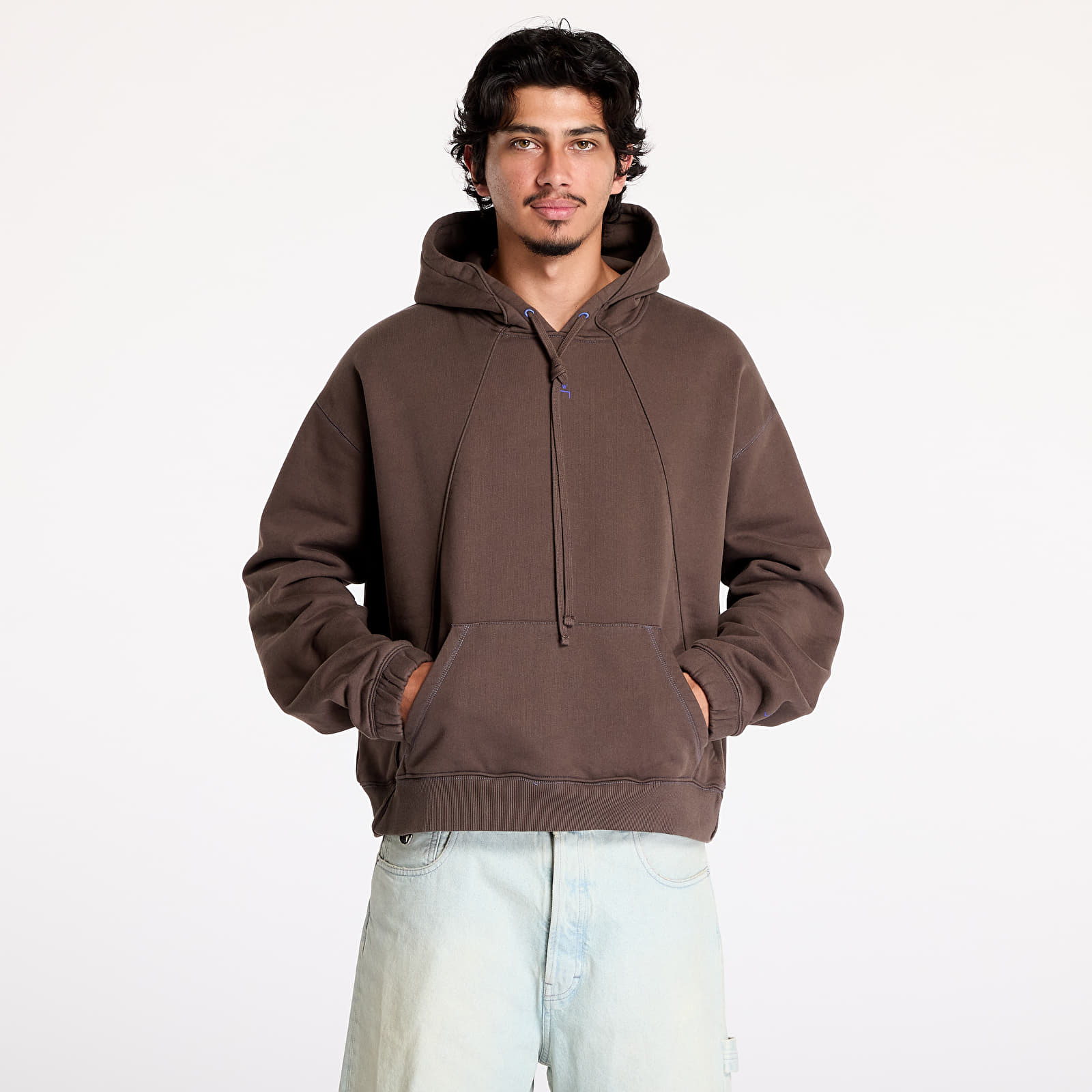 Kapucnis pulóverek és pulcsik A-COLD-WALL* Millbank Hoodie Brown
