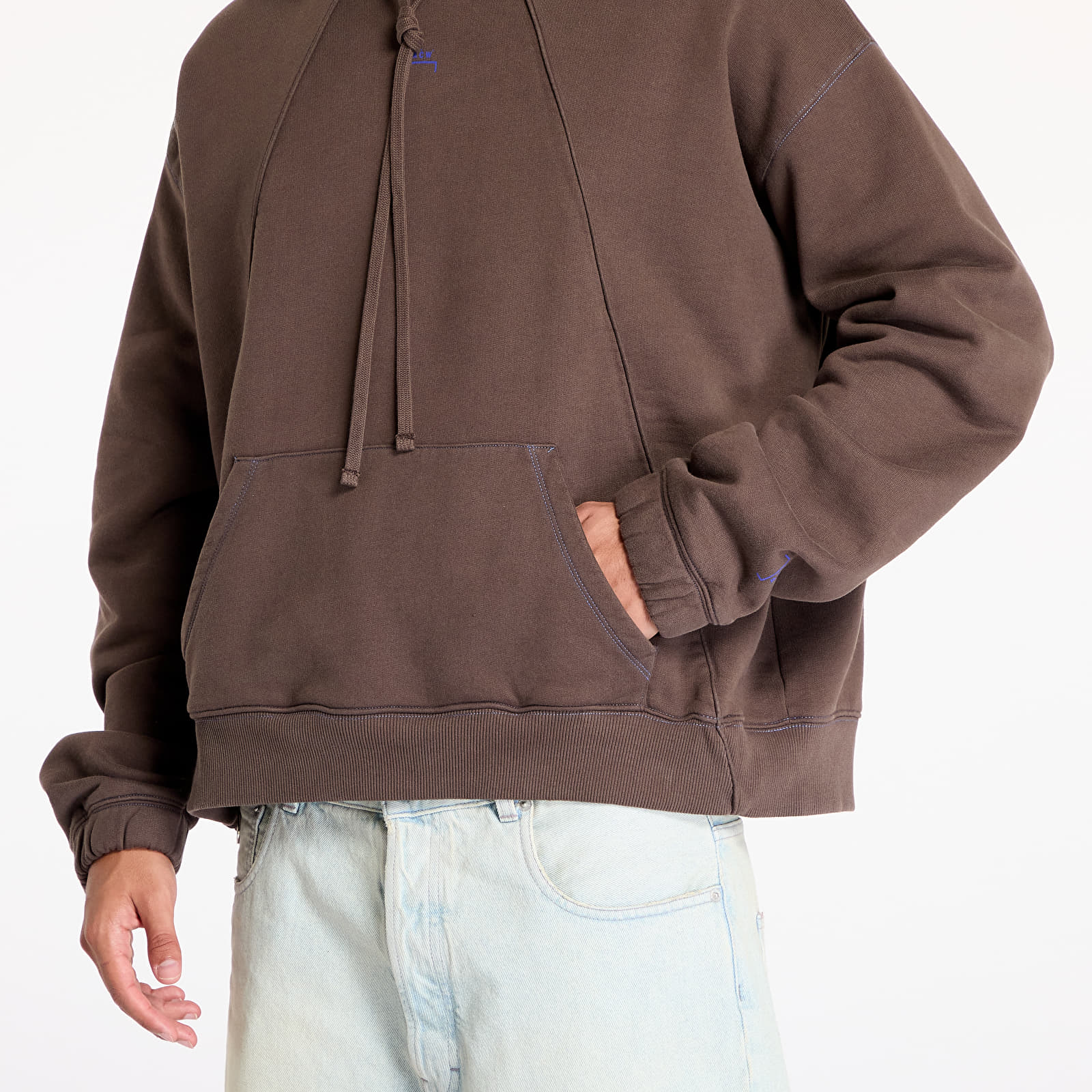 Kapucnis pulóverek és pulcsik A-COLD-WALL* Millbank Hoodie Brown