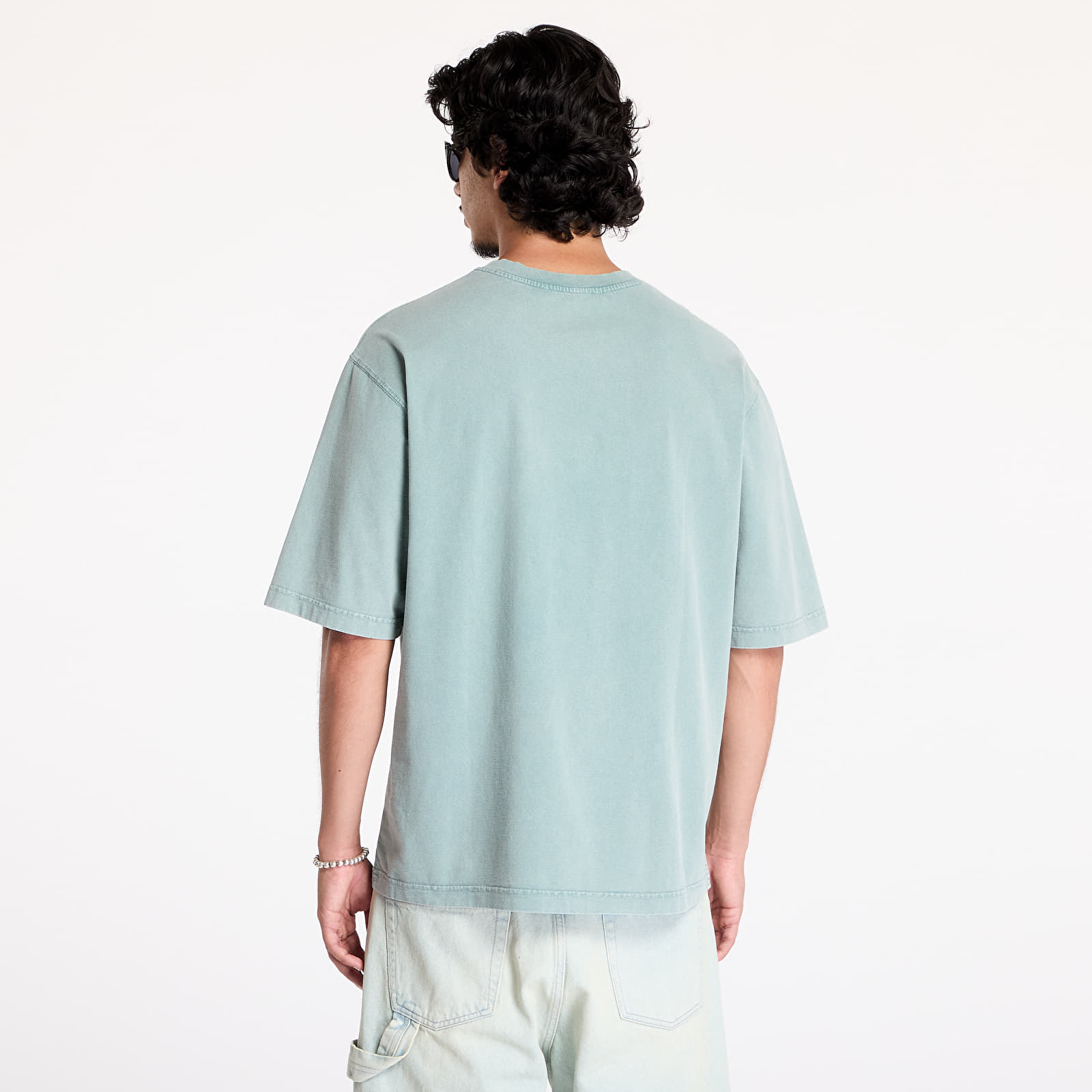 T-Shirts A-COLD-WALL* Fracture T-Shirt Blue/ Grey Faded Teal