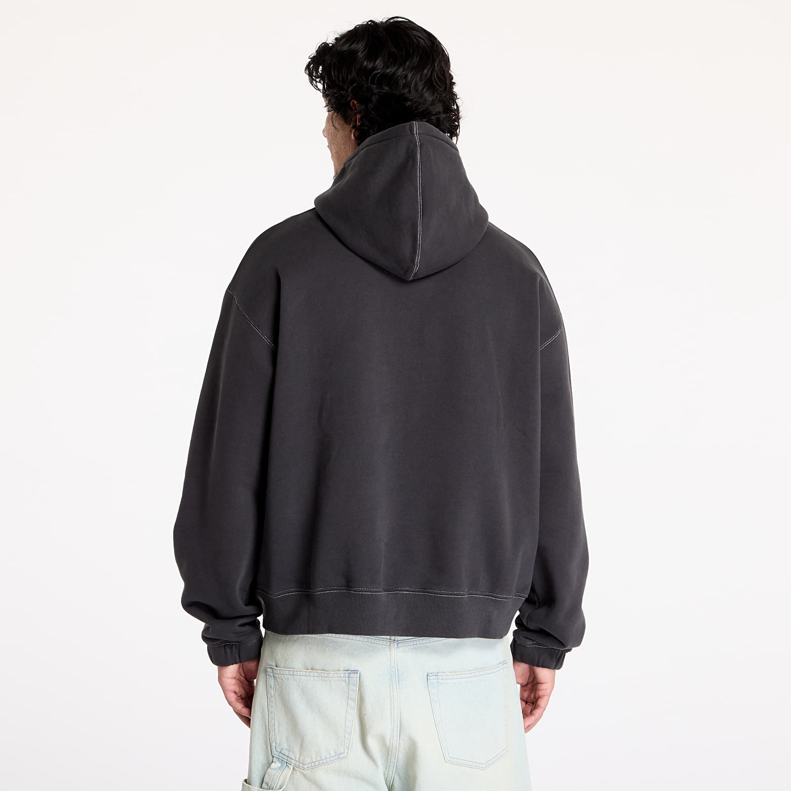 Sweatjacken und Sweatshirts A-COLD-WALL* Millbank Hoodie Black Onyx