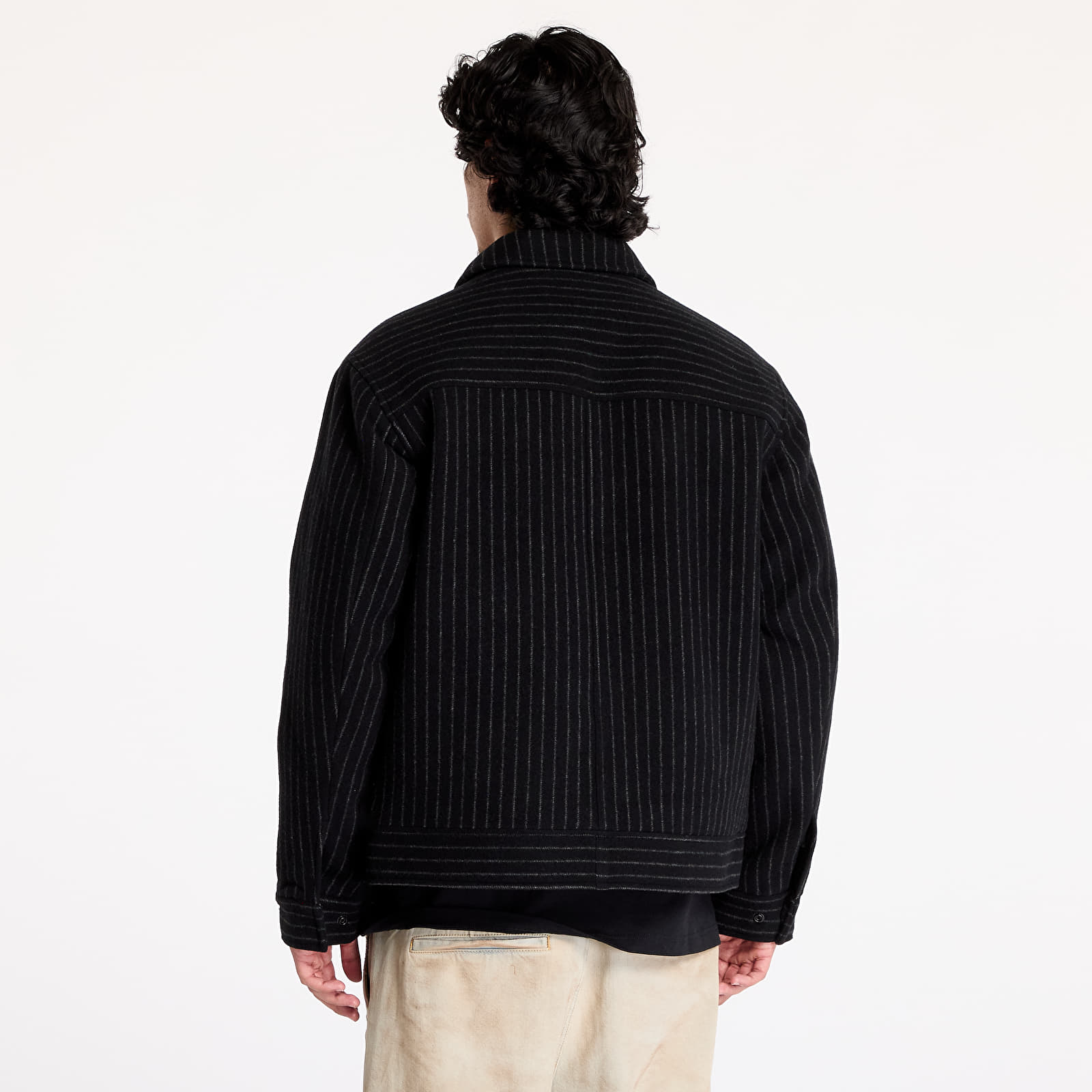 Jackets Calvin Klein Jeans Wool Blend Jacket Black