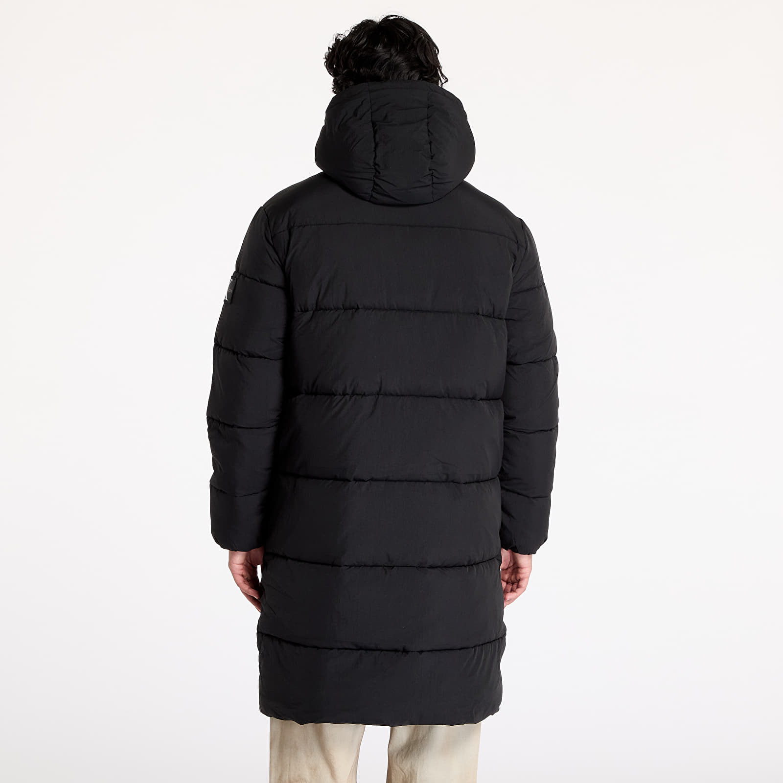 Parka kabát Calvin Klein Jeans Essentials Non Down Jacket Black