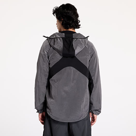 Jackets Reebok Running Hooded Jacket Black Misty Grey Footshop