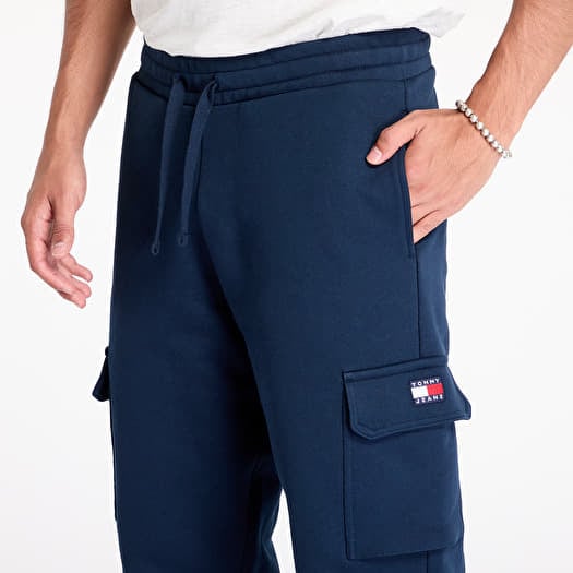 Jogger Pants Tommy Jeans Regular Badge Cargo Pant Dark Night Navy Footshop