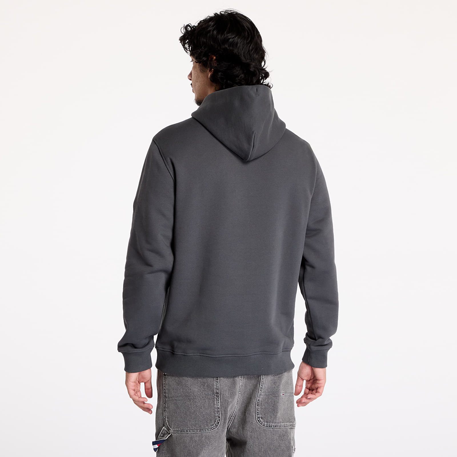 Puloverji   Tommy Jeans Regular Badge Hoodie New Charcoal