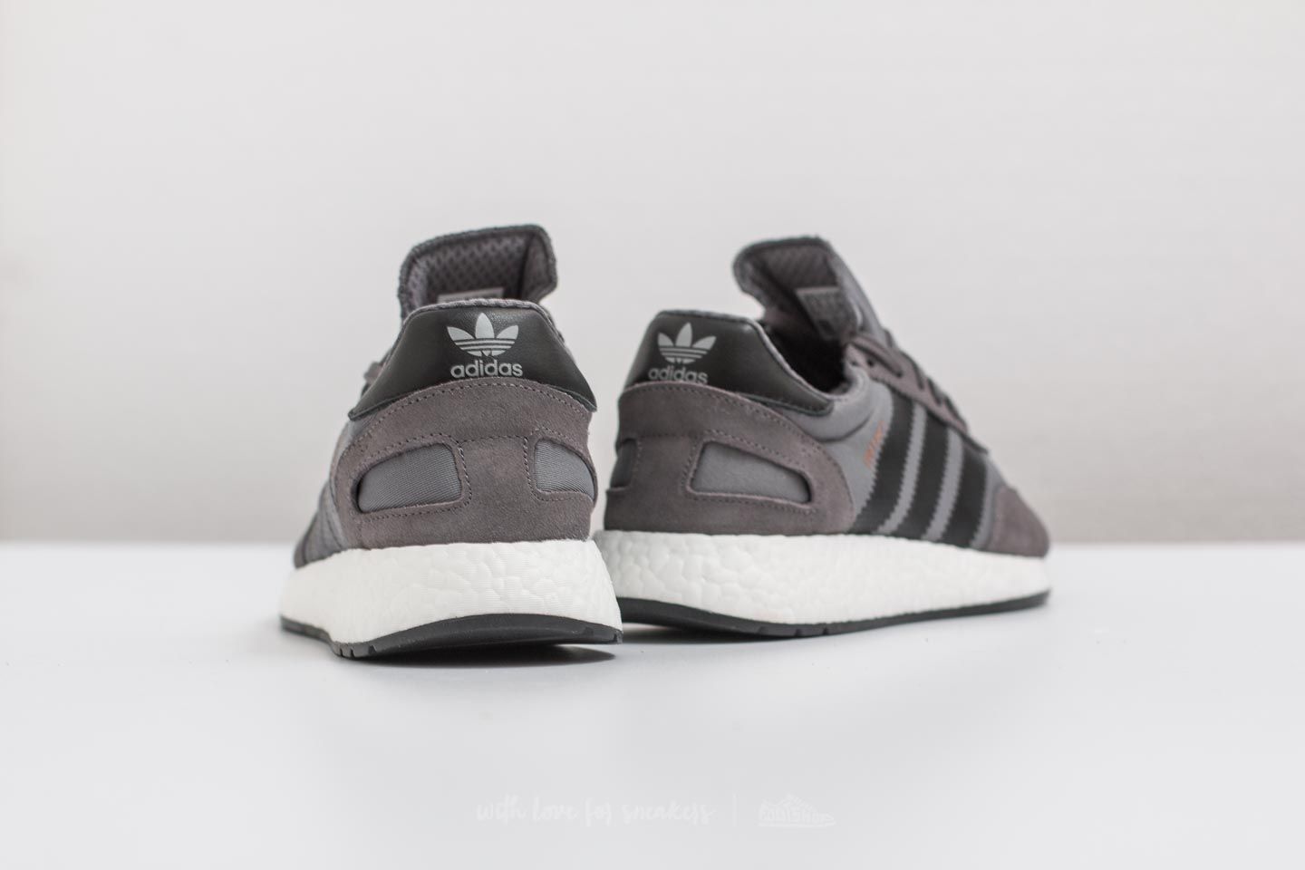 Men's shoes adidas Iniki Runner Grey Four/ Core Black/ Footwear White