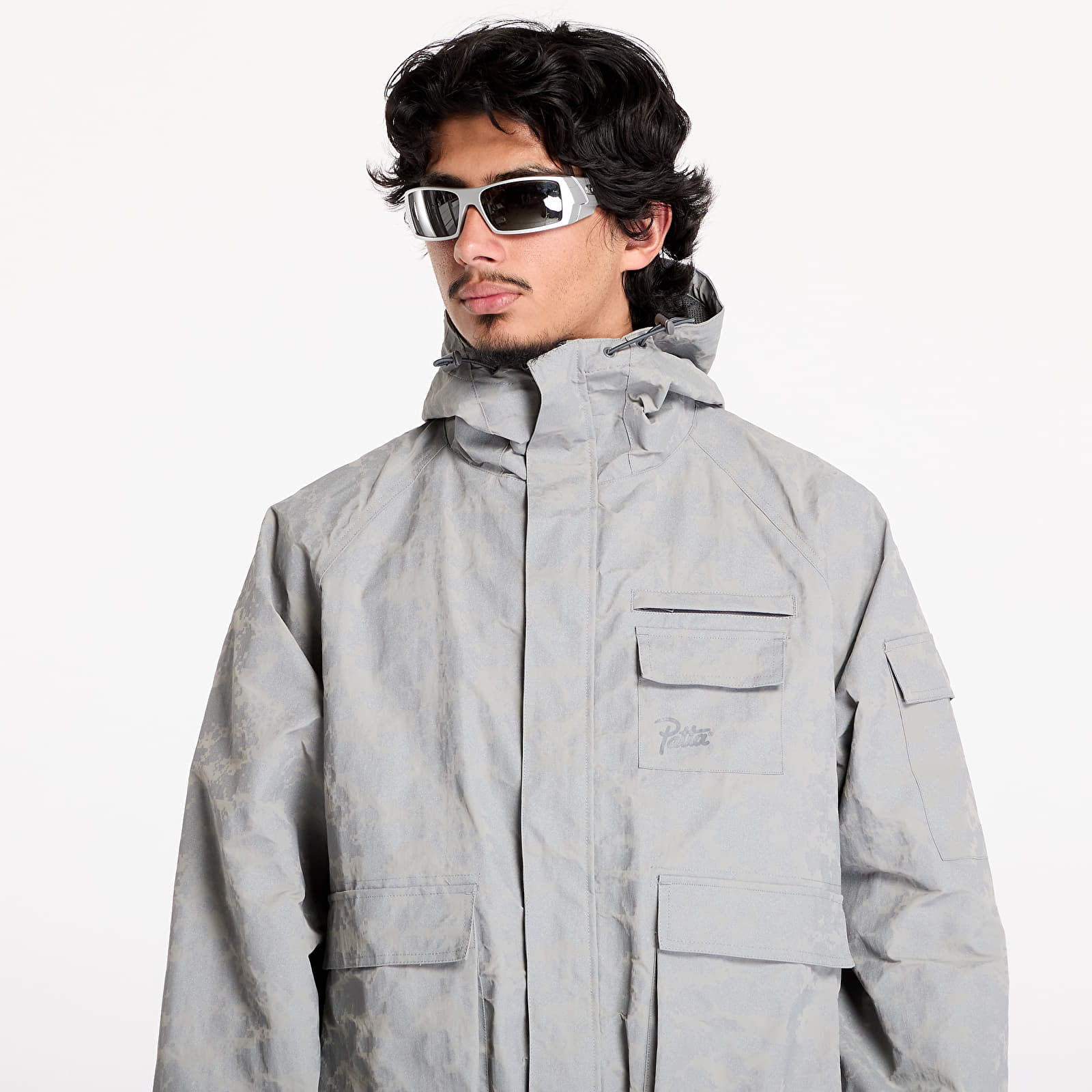 Men's jackets Patta Digi Camo Reflective Jacket UNISEX Wild Dove