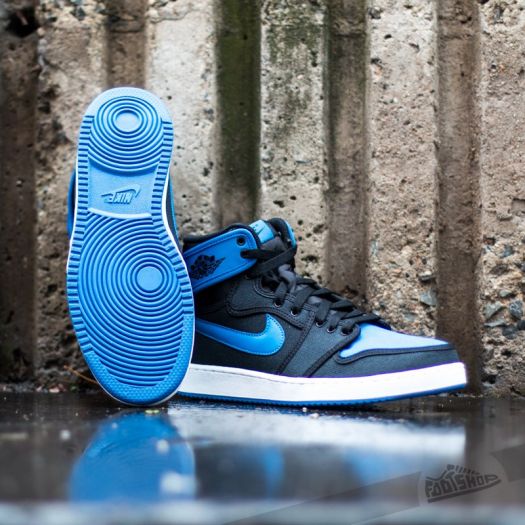 Men s shoes Air Jordan 1 Retro KO High OG Black Sport Blue Footshop