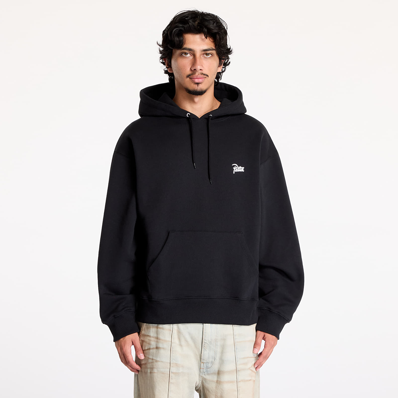 Sudaderas Patta Xerox Peace Boxy Hooded Sweater UNISEX Black Footshop