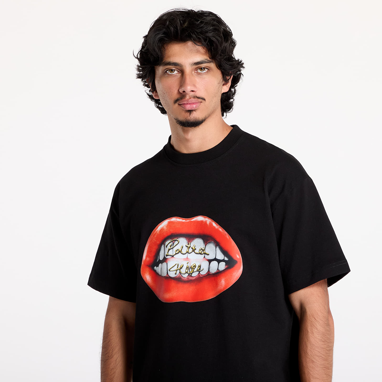 Pánská trička Patta Smile T-Shirt UNISEX Black