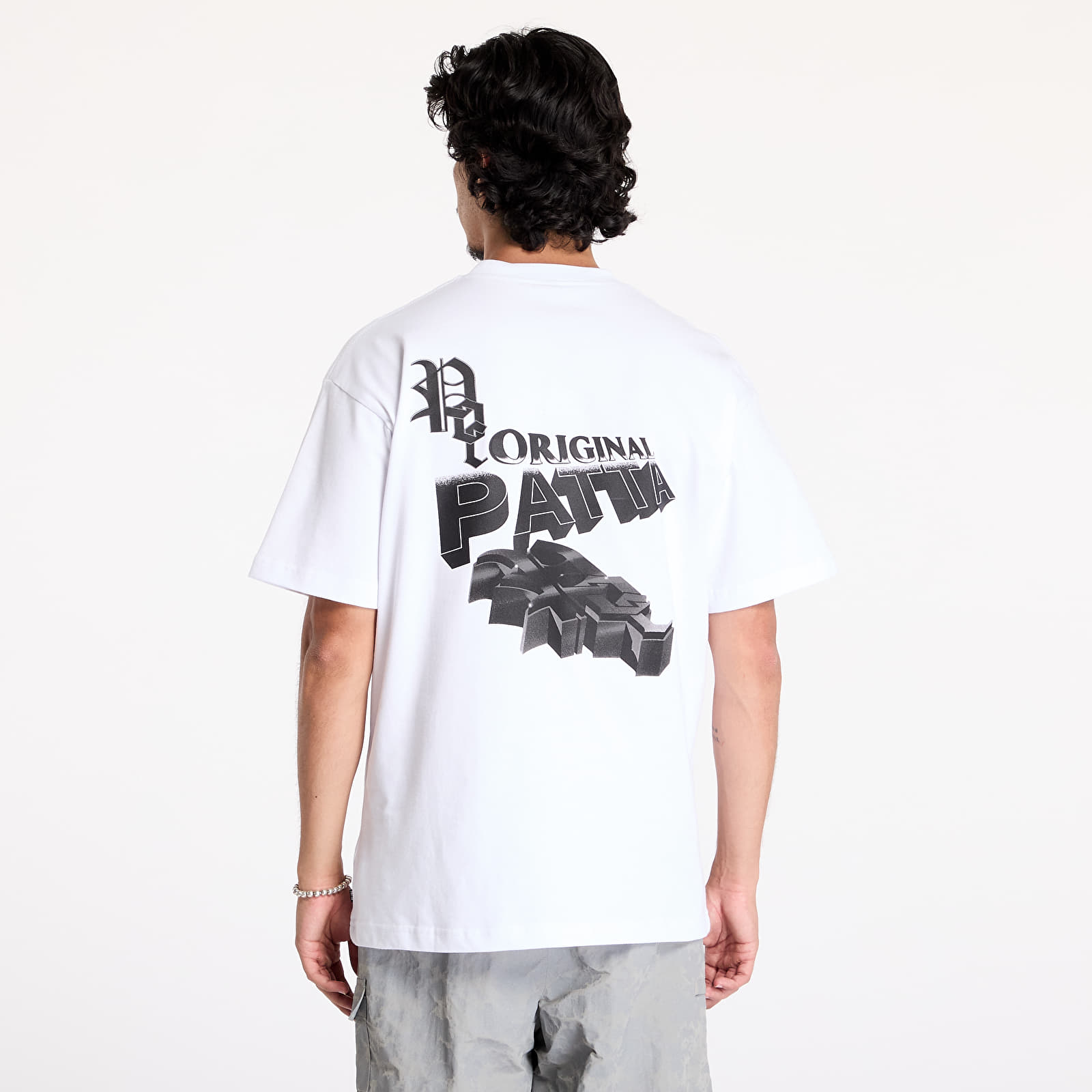 Moške majice  Patta 3D POC T-Shirt UNISEX White