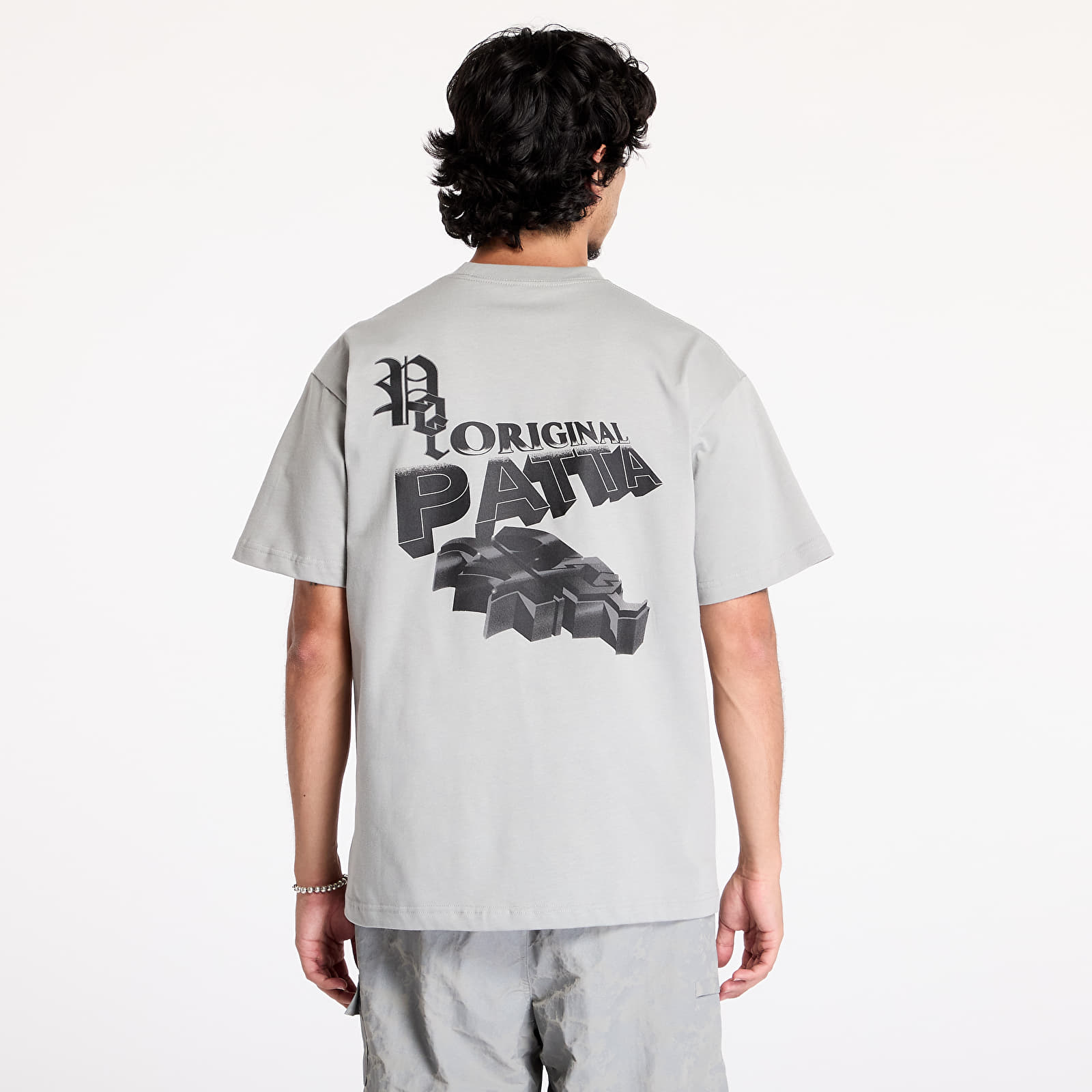 T-shirty męskie Patta 3D POC T-Shirt UNISEX Limestone