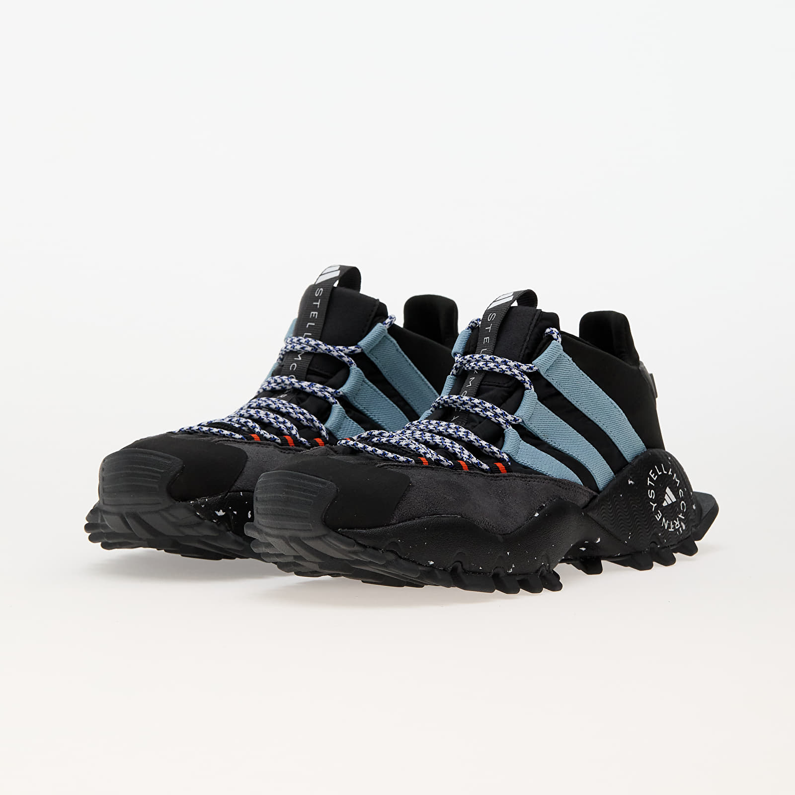 Men's shoes adidas x Stella McCartney Seeulater Core Black/ Utility grey/ Hi-Res Blue