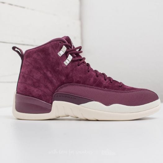 Maroon jordan 12 online
