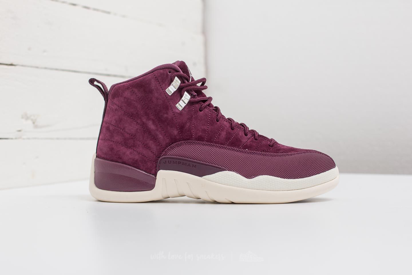 Men's shoes Air Jordan 12 Retro Bordeaux/ Sail-Metallic Silver