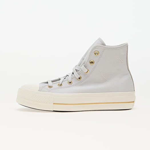 Converse Chuck Taylor All Star Lift Platform Tailored Lines Barely Grey/ Egret/ Gold
