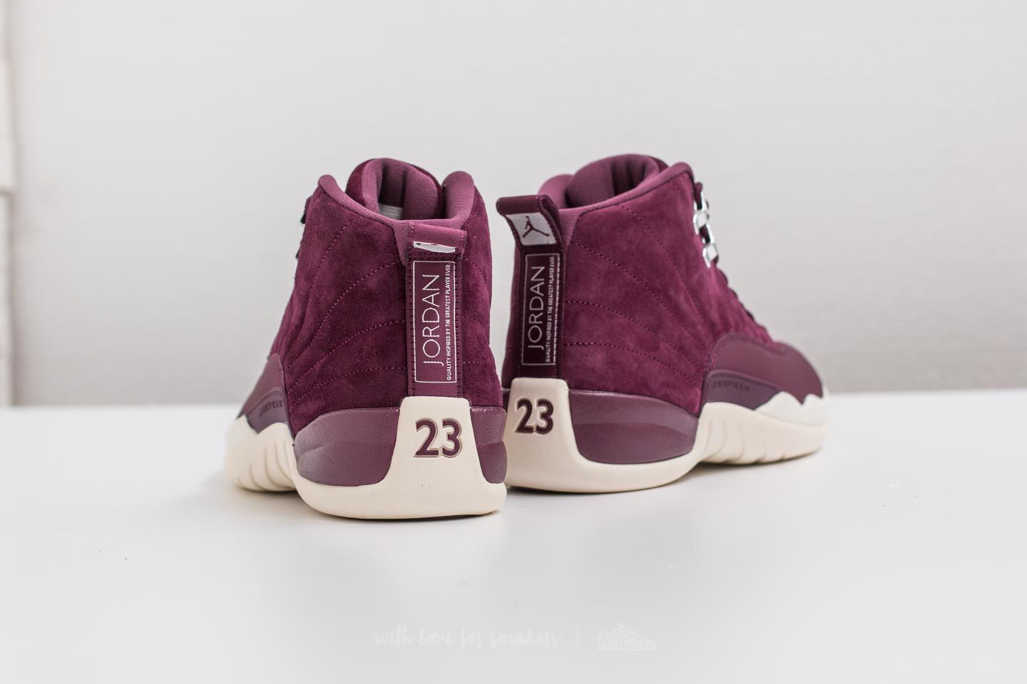 Men's shoes Air Jordan 12 Retro Bordeaux/ Sail-Metallic Silver