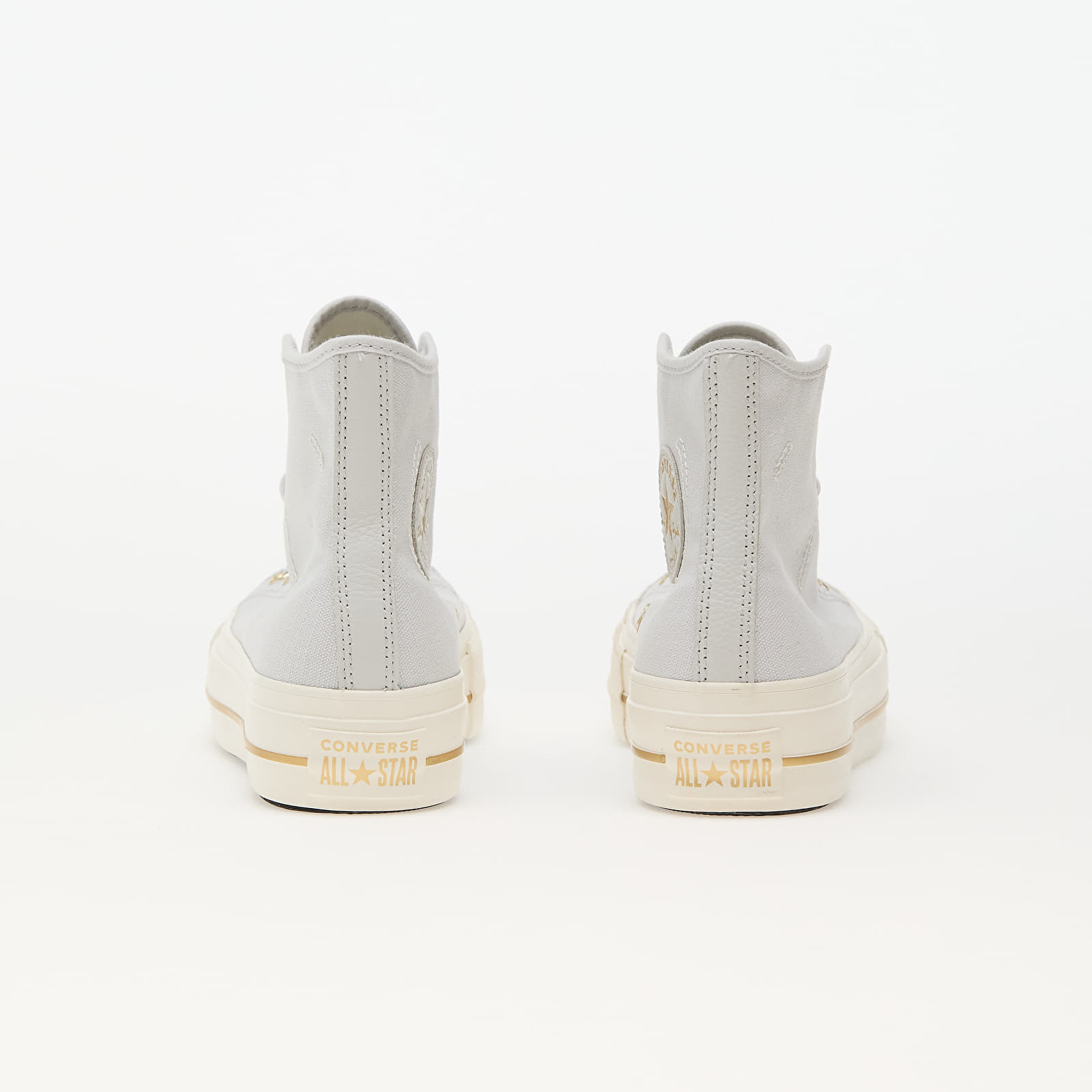 Női cipők Converse Chuck Taylor All Star Lift Platform Tailored Lines Barely Grey/ Egret/ Gold