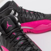 Women s shoes Air Jordan 12 Retro GG Black Deadly Pink Footshop