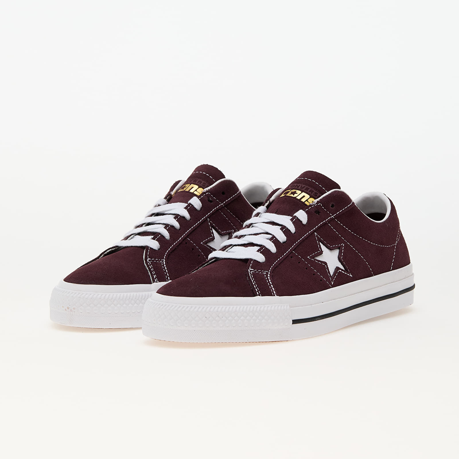 Men's shoes Converse Cons One Star Pro Suede Bloodstone/ White/ Black
