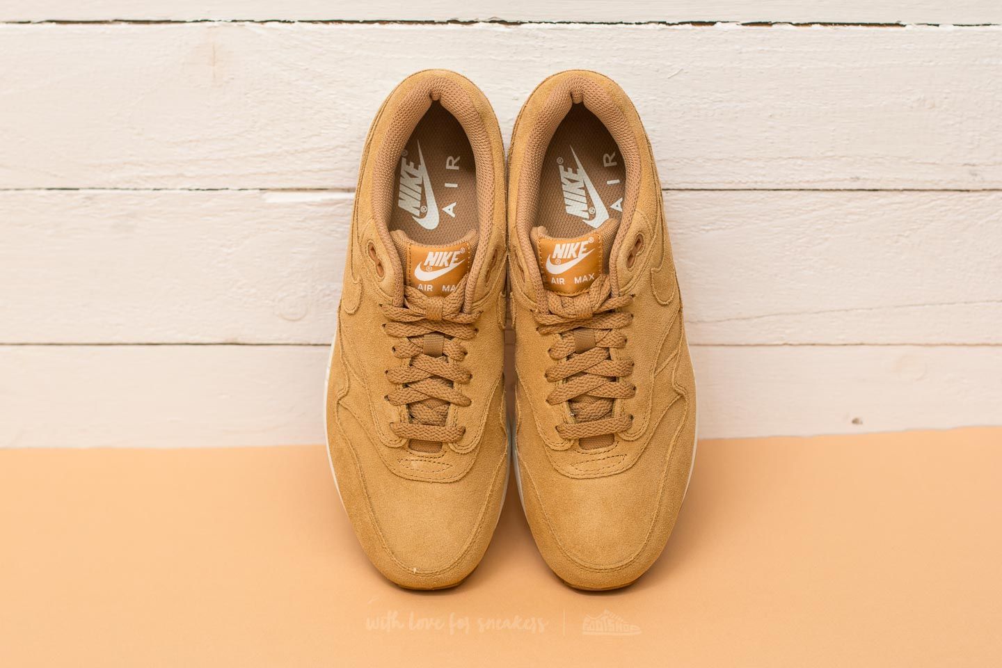 Scarpe uomo Nike Air Max 1 Premium Flax/ Flax-Sail-Gum Med Brown