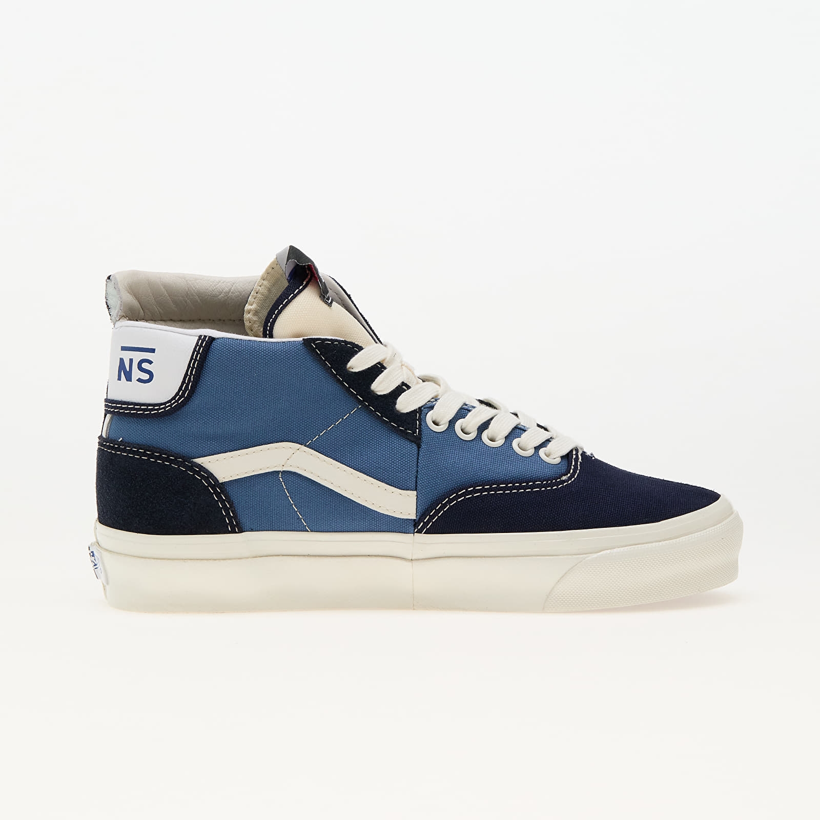 Férfi cipők Vans Clash the Wall LX Suede/ Canvas Stv Navy
