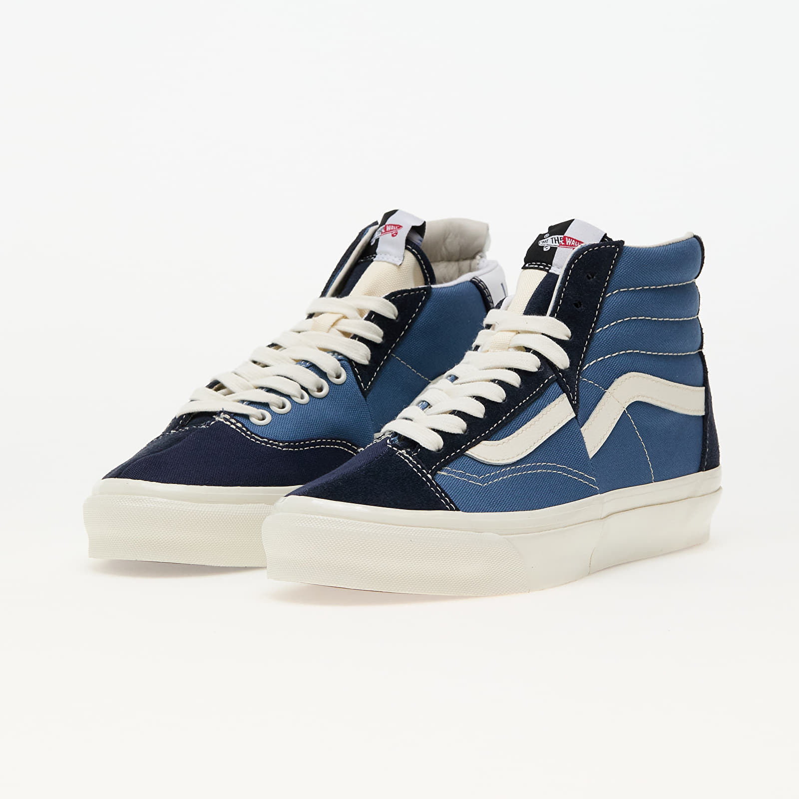 Férfi cipők Vans Clash the Wall LX Suede/ Canvas Stv Navy