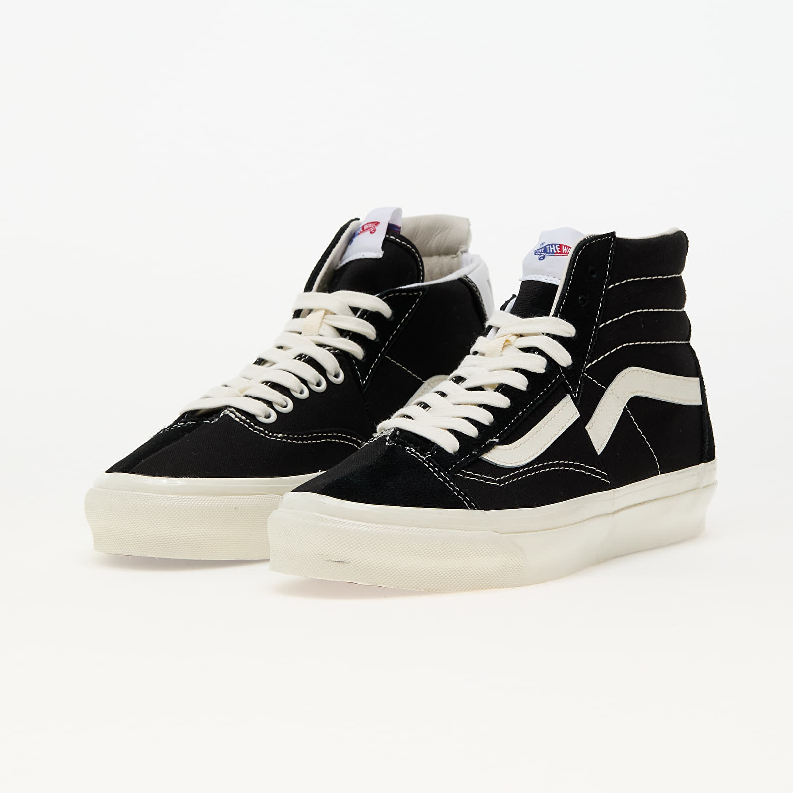 Pánské tenisky a boty Vans Clash the Wall LX Suede/ Canvas Black/ White