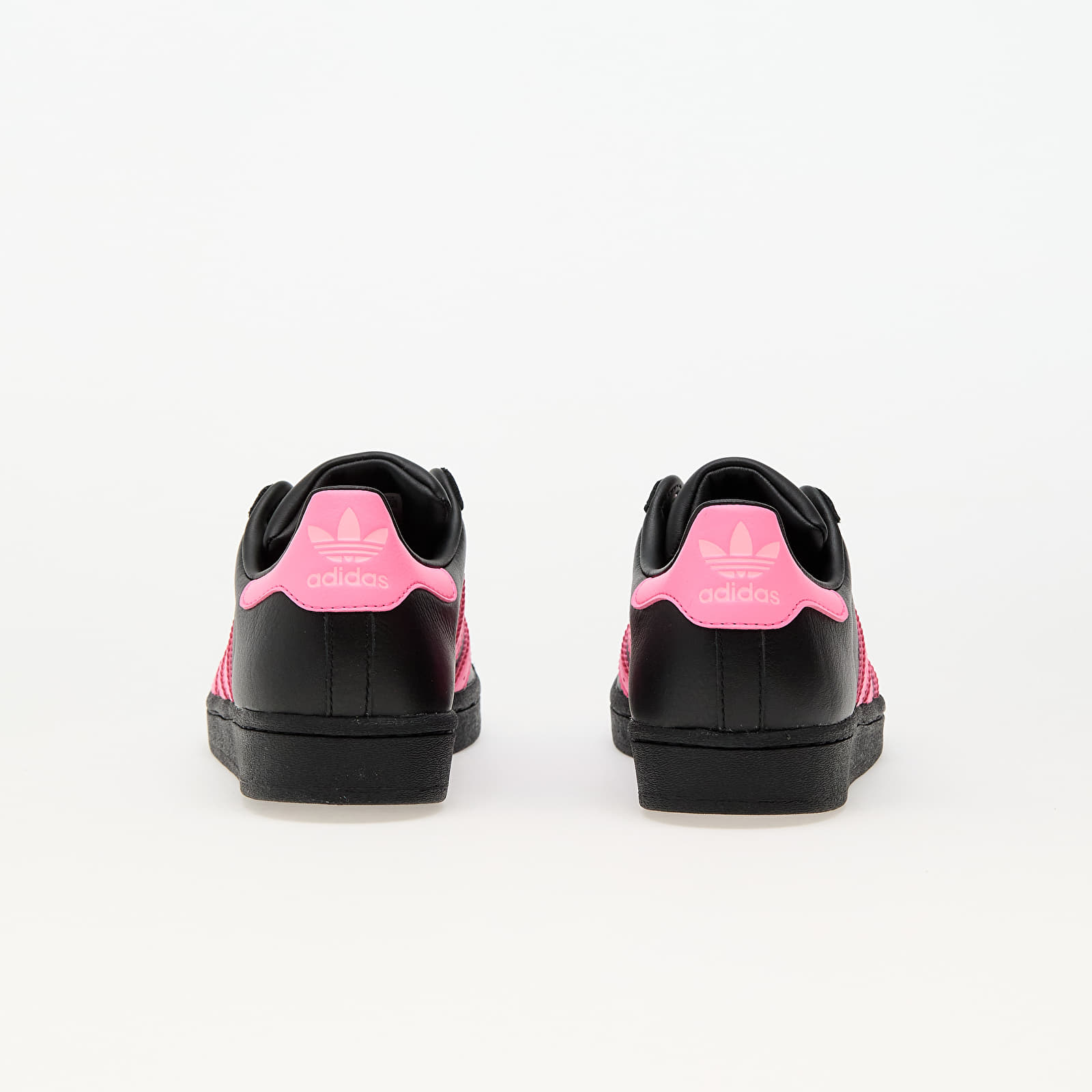 Adidas Originals Sneakers Superstar Female Black Logo Print Size 4 5