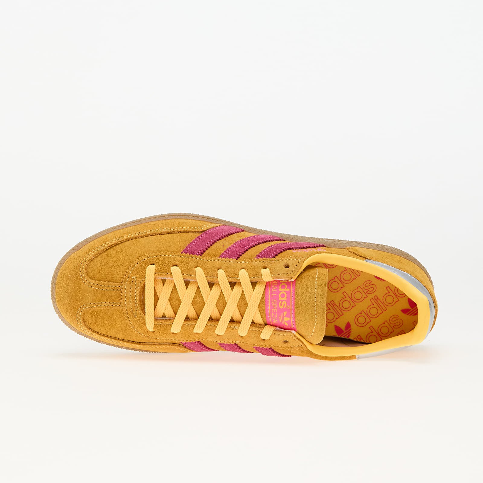 Încălțăminte și sneakerși pentru femei adidas Handball Spezial W Spark/ Lucid Pink/ Silver Metallic