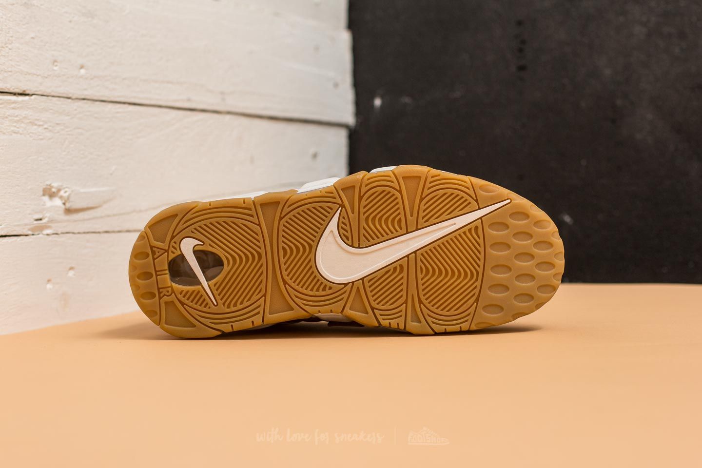 Herren Sneaker und Schuhe Nike Air More Uptempo 96 Premium Flax Flax Phantom Footshop