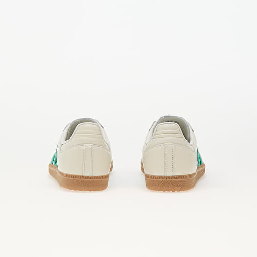 Women's shoes adidas Samba Og W Off White/ Court Green/ Haze Green (JI3906)  | Footshop