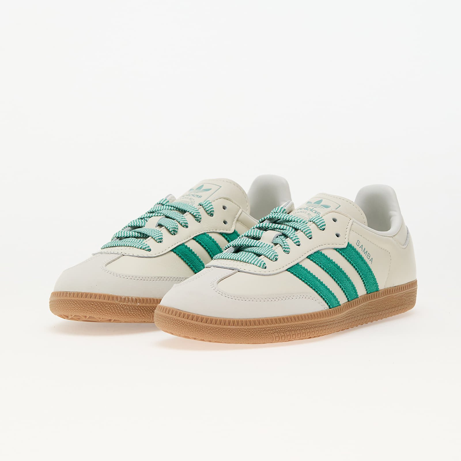 Chaussures et baskets femme adidas Samba Og W Off White Court Green Haze Green Footshop