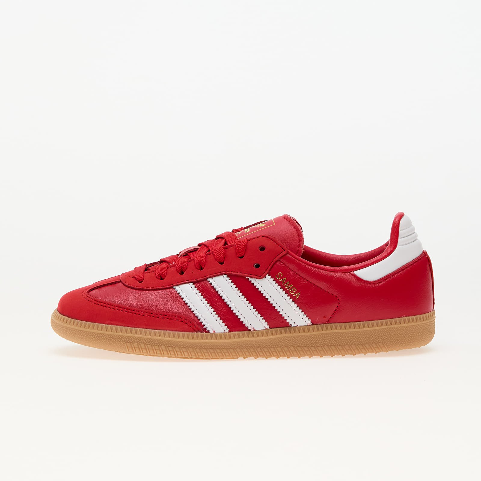 Dámské tenisky a boty adidas Samba Og W Better Scarlet/ Ftw White/ Gold Metallic