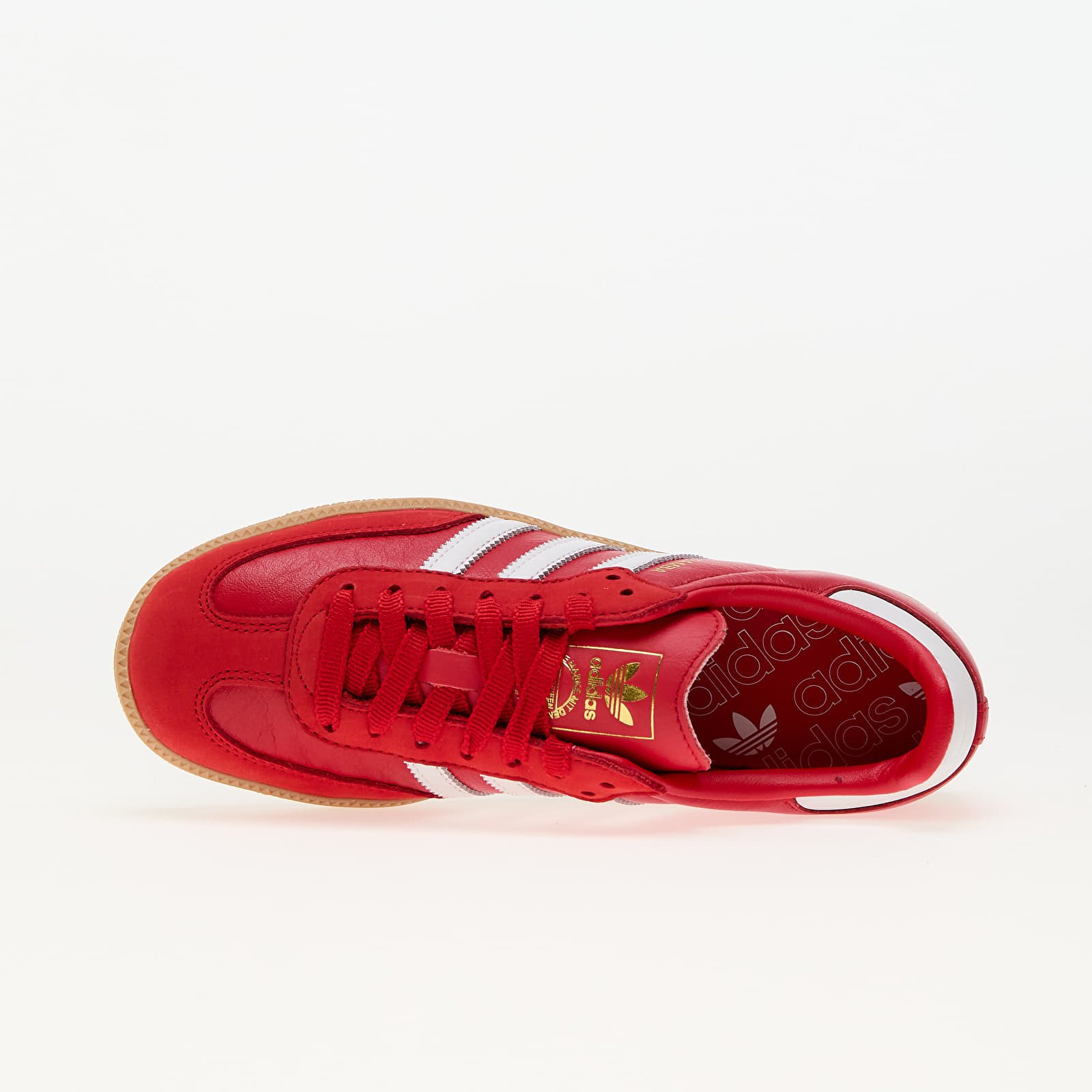 Dámské tenisky a boty adidas Samba Og W Better Scarlet/ Ftw White/ Gold Metallic