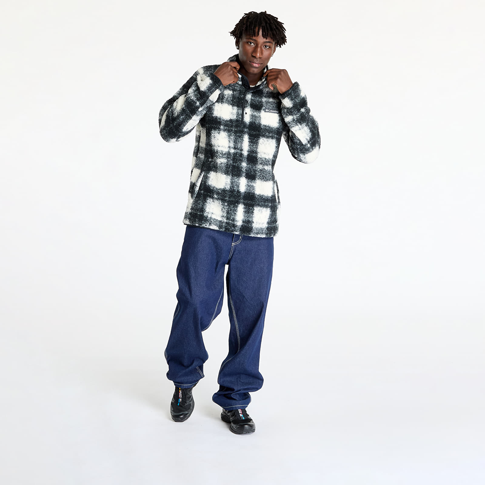 Hettegensere og sweatshirts Columbia Rugged Ridge™ Half Snap Fleece Chalk Omblur