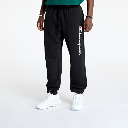 Pantaloni tuta uomo Champion Rib Cuff Pants Black Footshop