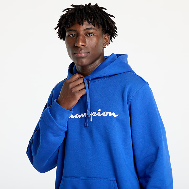 pullover hoodie blue sweater champion