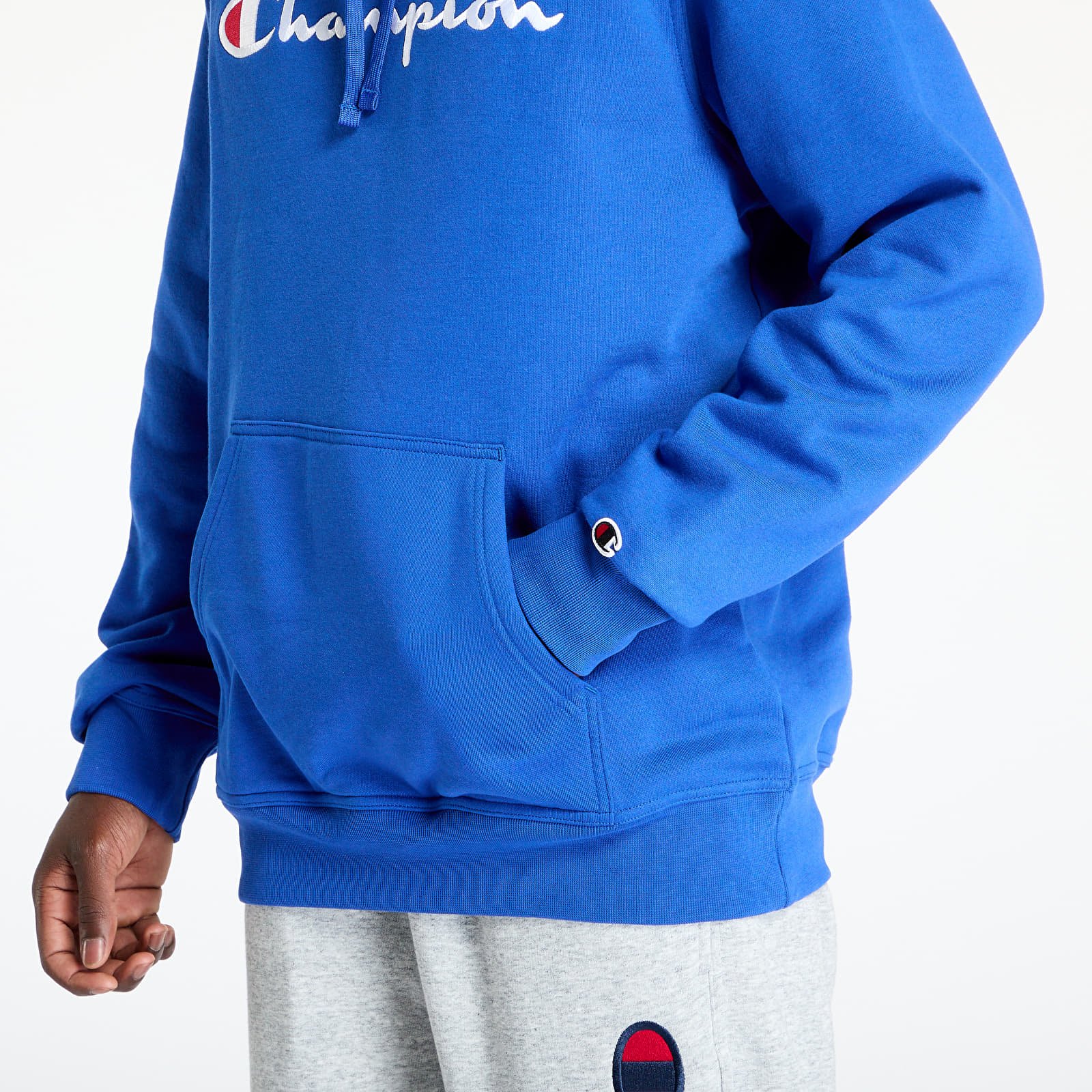 Surf blue champion hoodie top