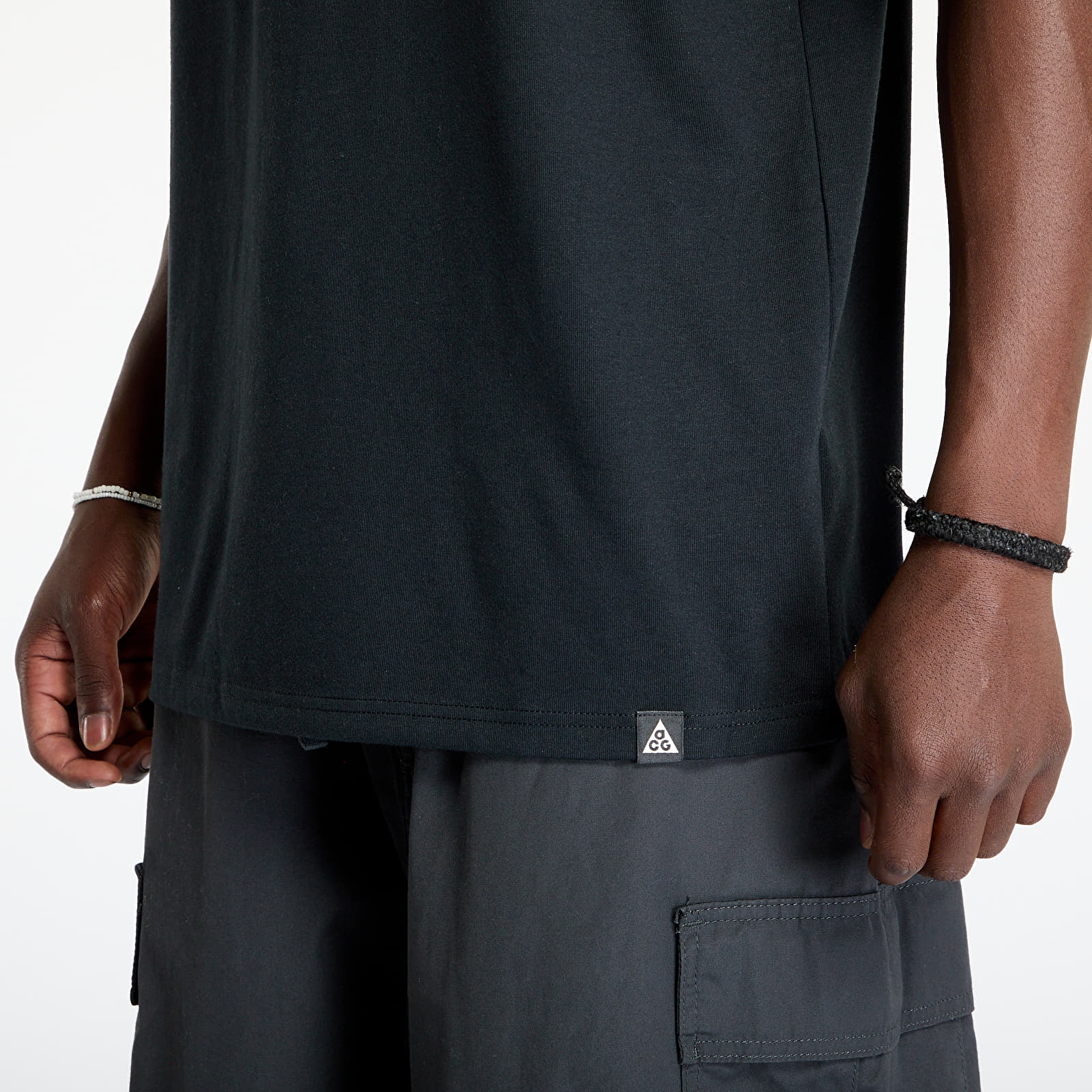 Férfi pólok Nike ACG Men's Dri-FIT Galaxy T-Shirt Black