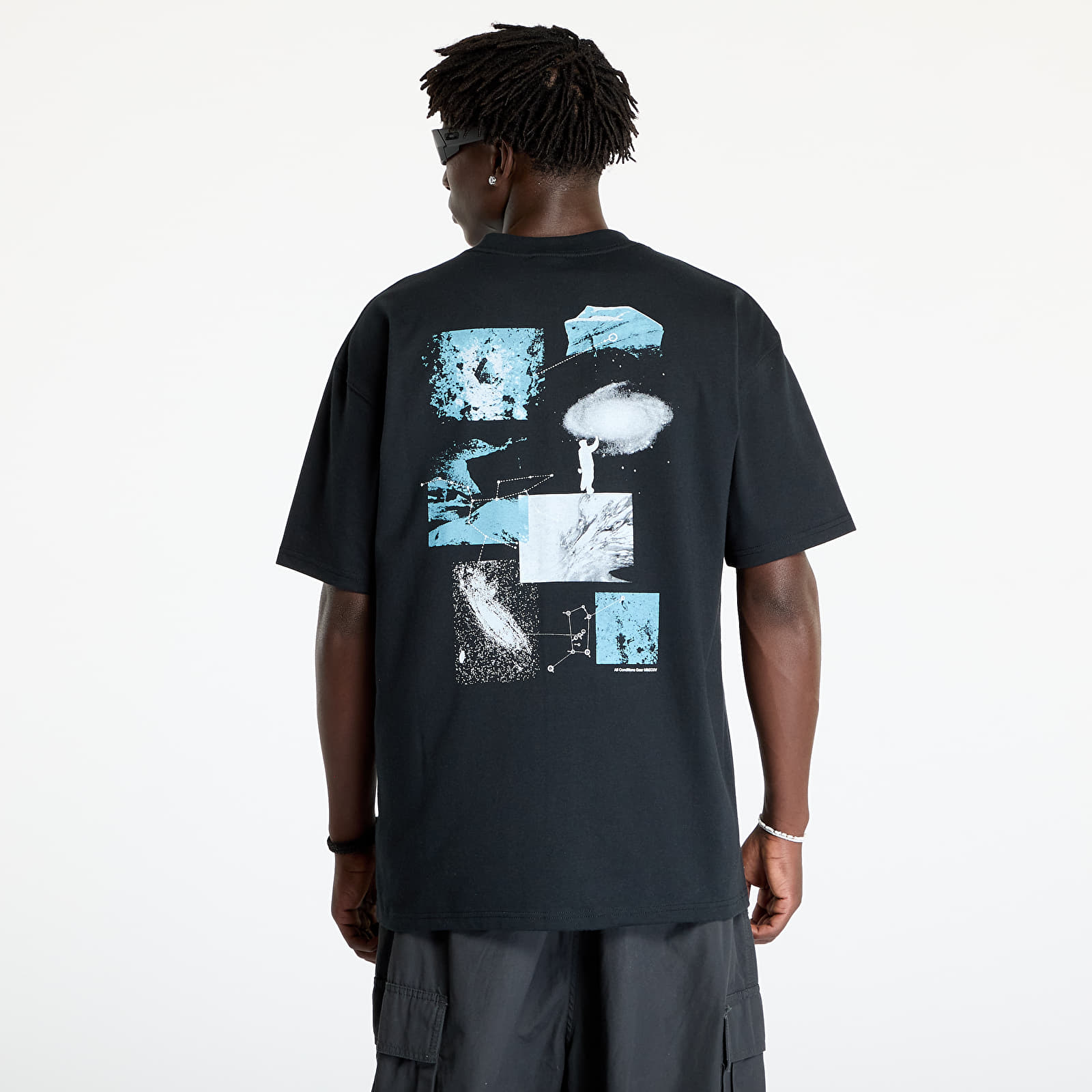 Férfi pólok Nike ACG Men's Dri-FIT Galaxy T-Shirt Black