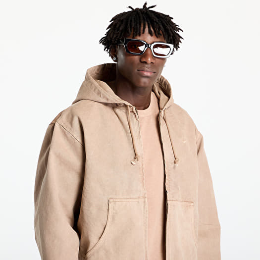 Nike Life Men's Full-Zip Unlined Jacket Hemp/ Hemp | Footshop