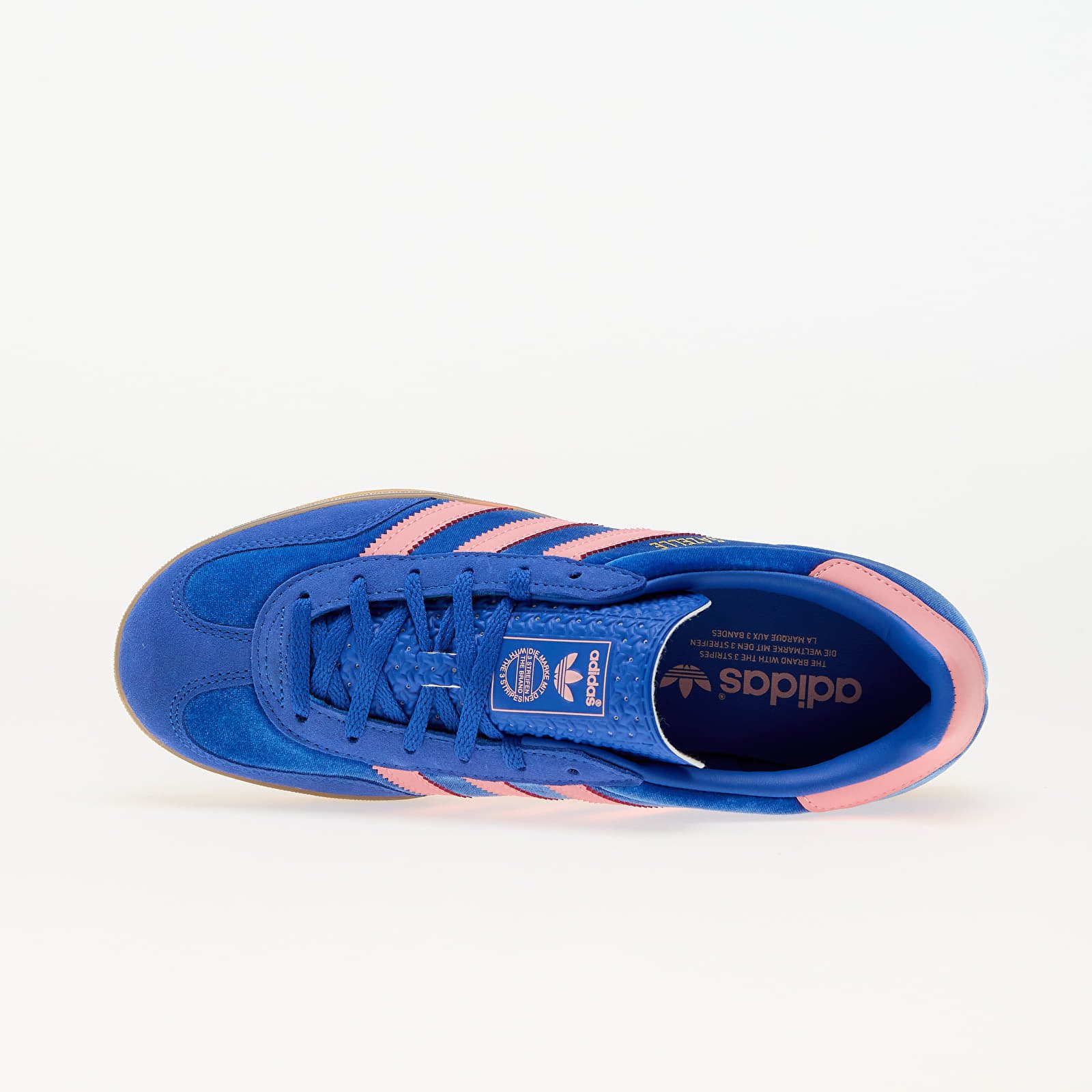 Női cipők adidas Gazelle Indoor W Blue/ Sepisp/ Gum