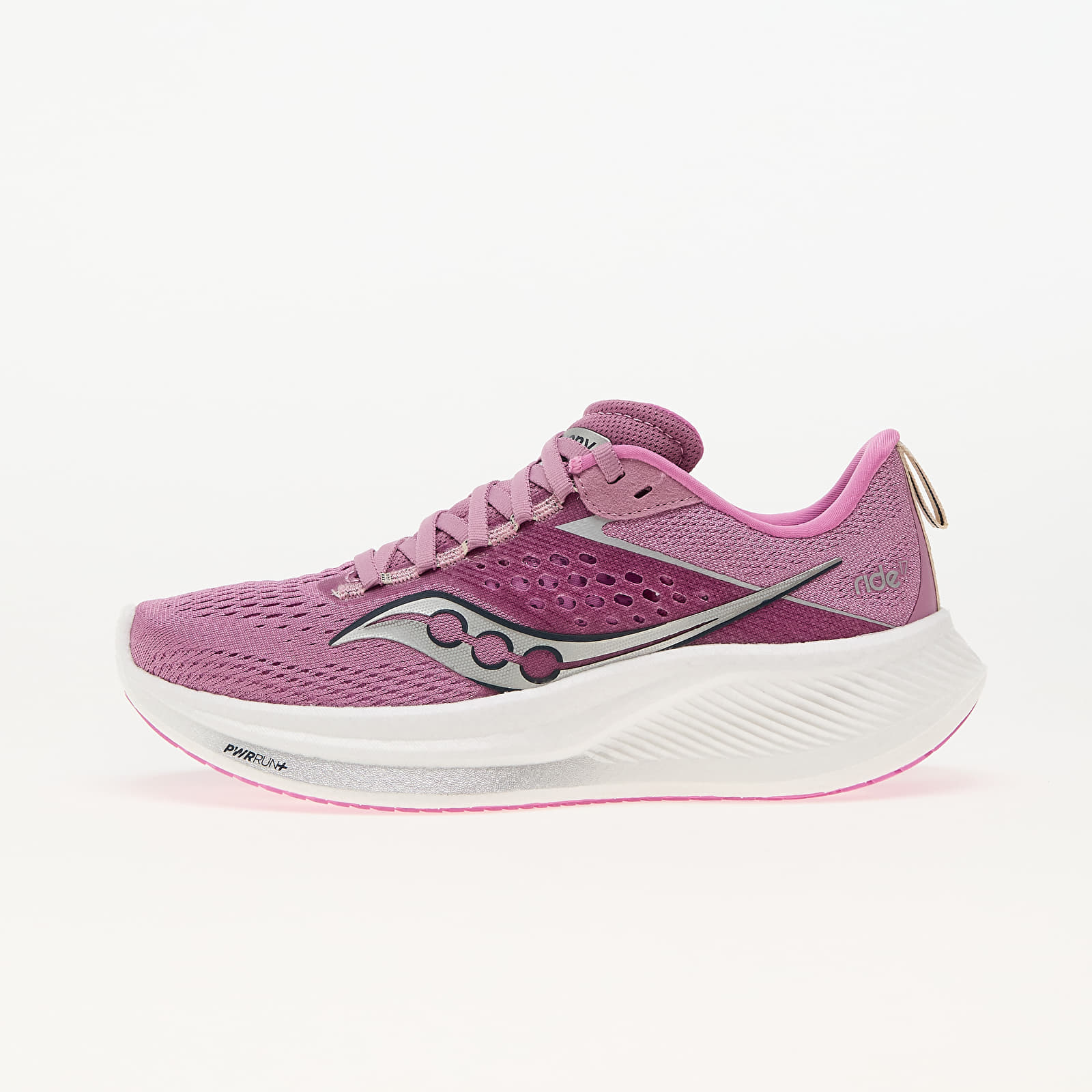 Dámské tenisky a boty Saucony Ride 17 Orchid/ Silver