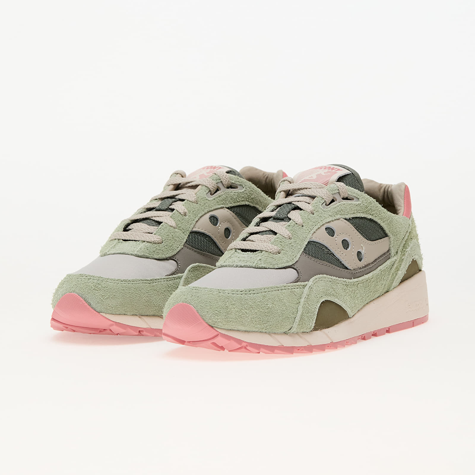 Chaussures et baskets femme Saucony Shadow 6000 Green Ivory Footshop