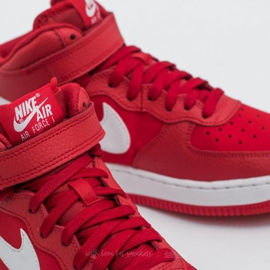 Nike air force 1 mid femme rouge discount