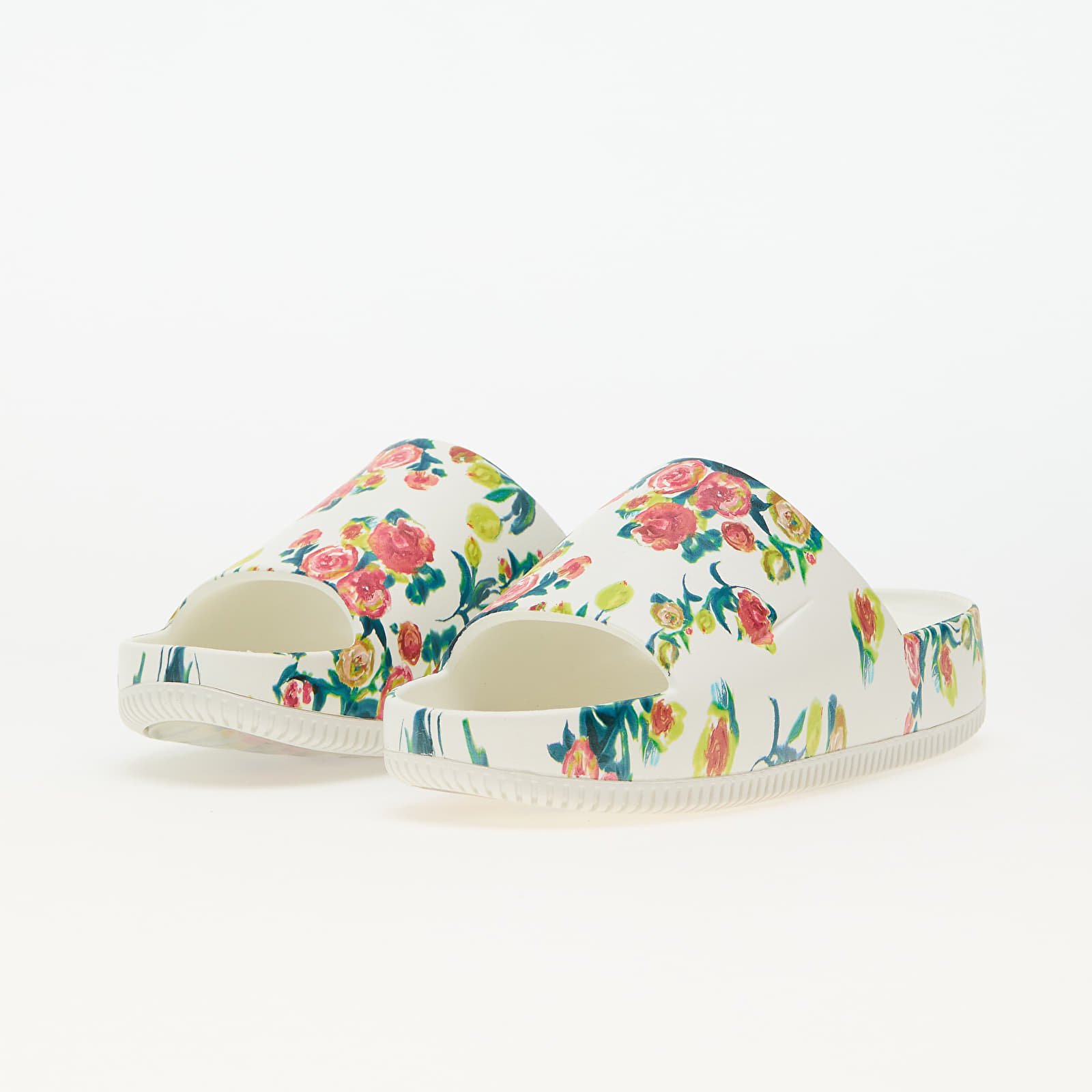 Дамски кецове и обувки Nike W Calm Slide Print Sail/ Sail