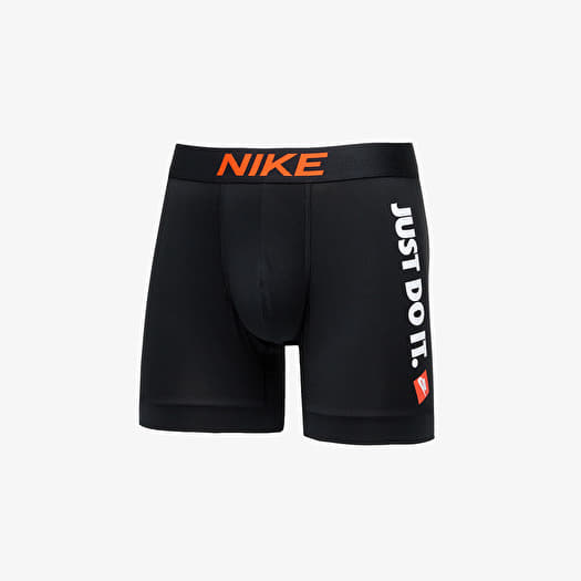 Calzoncillos de boxer Nike Dri FIT Essential Micro Long Boxer Brief 1 Pack Black Footshop
